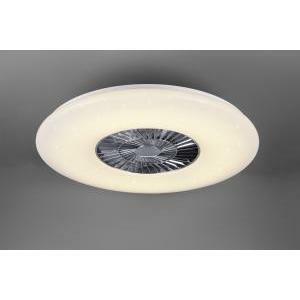 Italia visby ventilatore/plafoniera led dimmerabile d75 4400lm effetto stelle glitterate r62402906