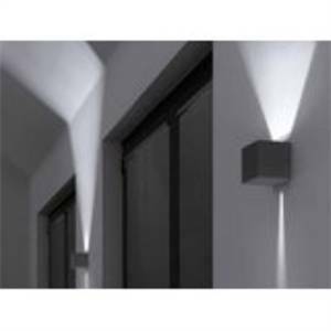 Prisma lampada cubo quasar 1nb 1w 40w attacco g9 colore antracite 700276