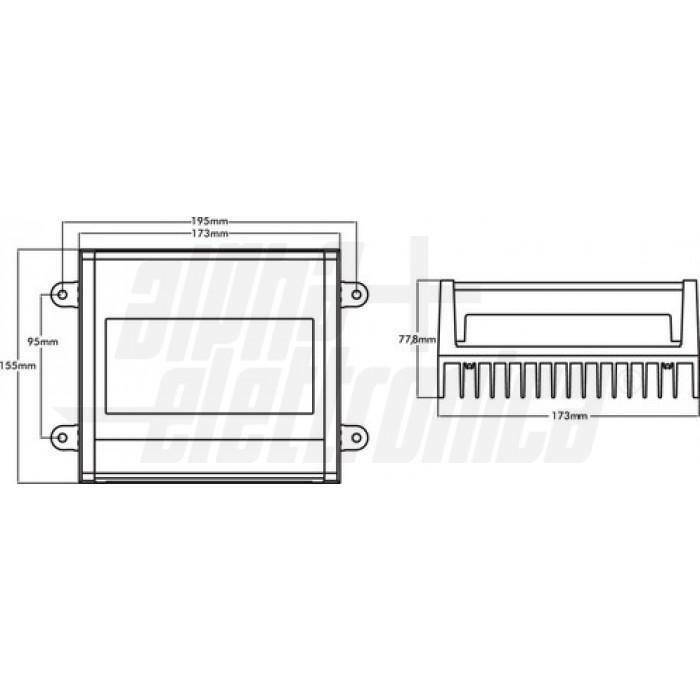 Regolatore di carica MPPT Alpha Elettronica 20A max 100Vdc - ASR120/1 02