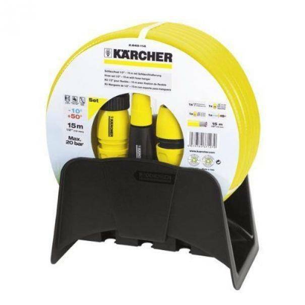 karcher karcher kit tubi primo flex per irrigazione giardino 15mt+accessori  2645114 2.645-114.0 - foto 1