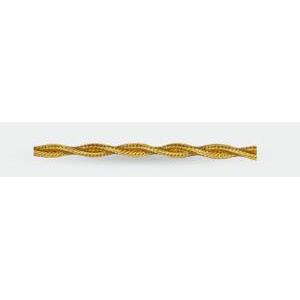 10 metri cavo treccia  34507 - colore oro