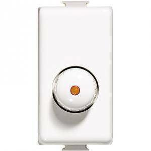 Matix dimmer a manopola 1 posto color bianco am5706