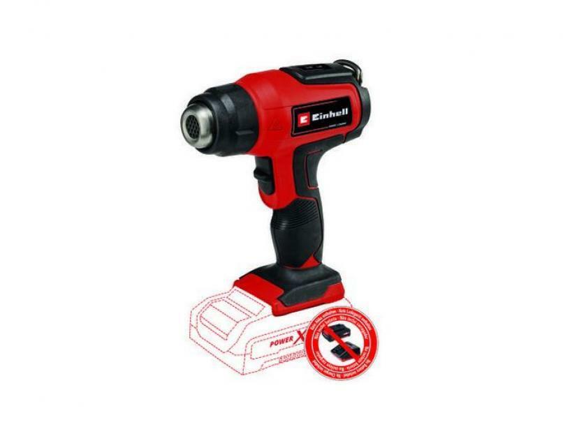 einhell einhell pistola aria calda a batteria te-ha 18 li-solo 4520500 - foto 1