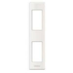 Livinglight placca profilato 1+1p bia lnd4812bi