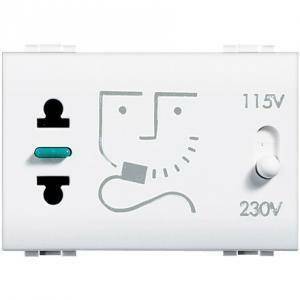 Livinglight presa rasoio 230v n4177