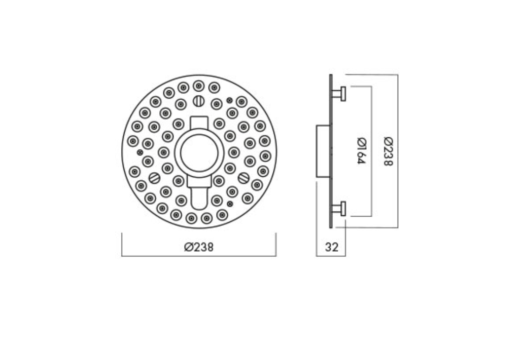 Circolina led Dogi Group 30W 3100K - IR2030XC0A 03