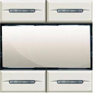 Axolute omando  4 ch con est etica,bianco hd4680knx