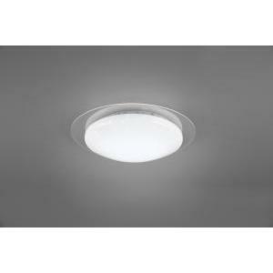 Bilbo plafoniera led diffusore bianco effetto stelle con bordo trasparente con rgb retro-illuminato e telecomando multifunzione d.35 r62093500