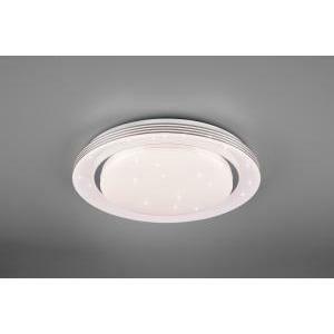 Atria plafoniera led grande con telecomando multifunzione con diffusore effetto cielo stellato d.48cm r67041900