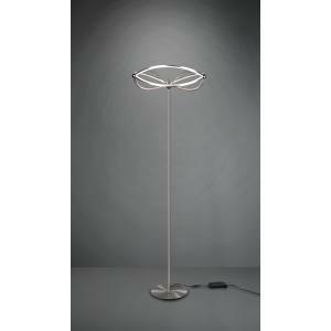 Charivari piantana led acciaio satinato ellissi dimmerabile h. 175cm 421210107