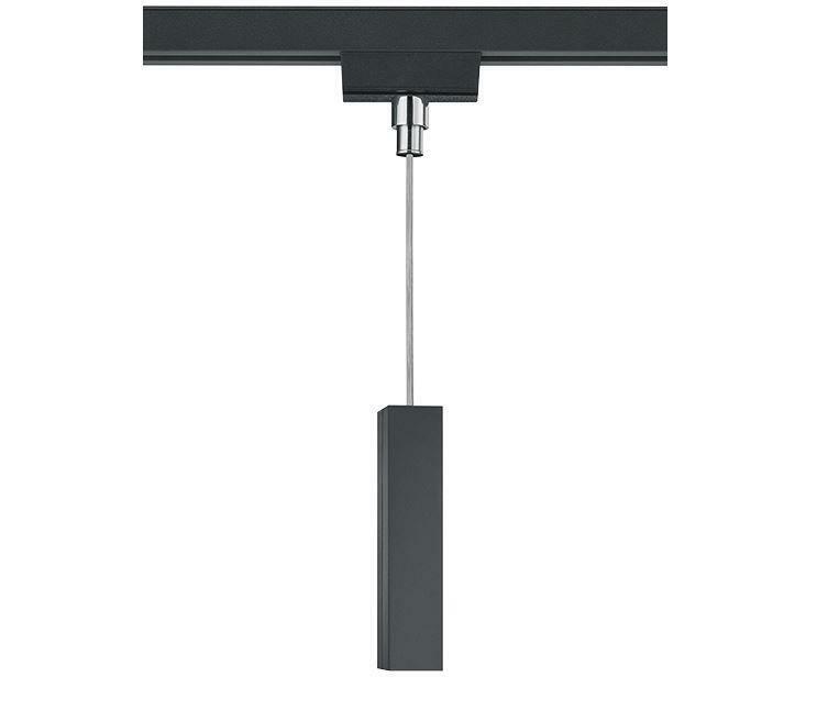 trio lighting duoline innesto universale x sospensioni nero h. 7,6cm 703532 - foto 1