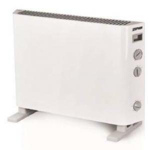 Termoconvettore da pavimento turboventilato 2000w 3 velocita' con timer bianco zcv2005tt-b