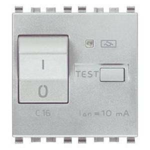 Eikon interruttore magnetotertmico differenziale 1 polo+neutro c16 10ma next 20411.16.n