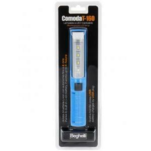 Lampada led portatile ricaricabile comoda t-160 usb 8943