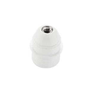 Portalampada  attacco e27 58x40.5 mm bianco - 0191