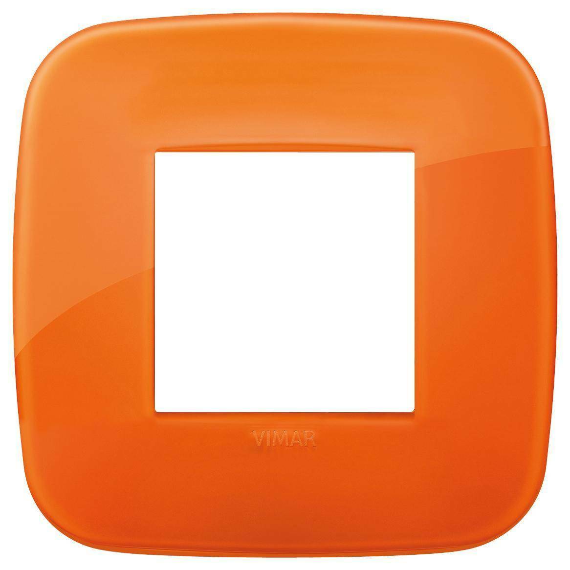 vimar vimar arke' placca round 2m reflex orange 19672.63 - foto 1