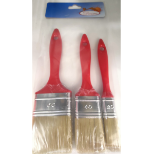 Kit 3 pennelli so.di.fer 20/40/60mm rosso - 00201