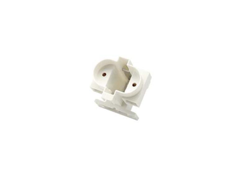 Portalampada FAI per lampade fluorescenti attacco G23 31.5x35.2 mm bianco - 9501 01