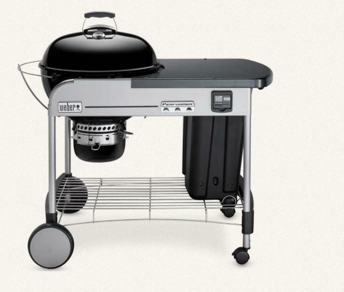 weber weber barbecue a carbone premium gbs nero 15401053