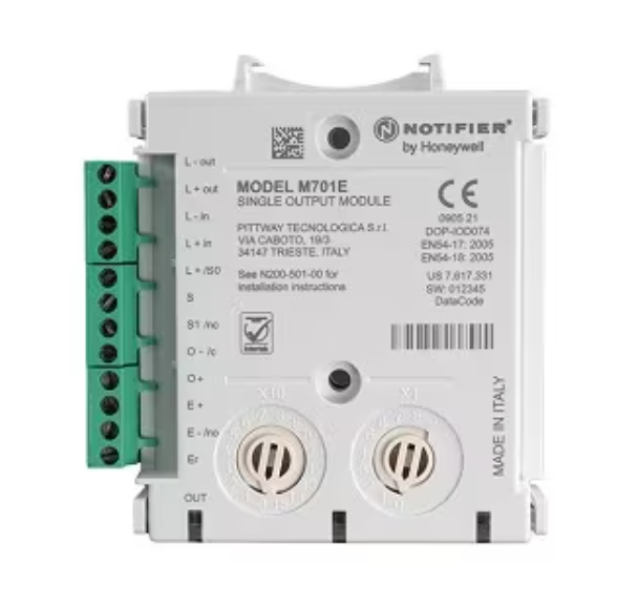 Modulo di uscita Notifier 510mA 15-30V - M701E 01