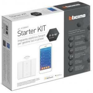 Starter kit living now per gestire luci e prese k1000kit