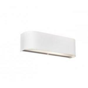 Applique adriano led fascia alluminio bianco 27cm 3w 3000k ip20 220810201