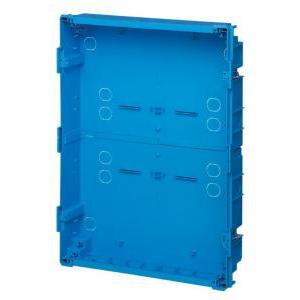 Scatola incasso  v53754- centralino 54 moduli-azzurro