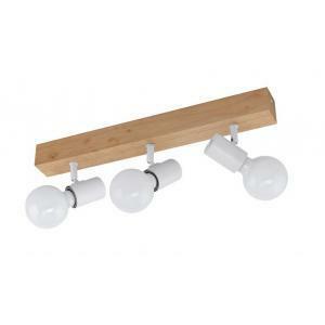 Lampada da parete townshend 3 faretti e27 3x60w lampadine escluse 33171