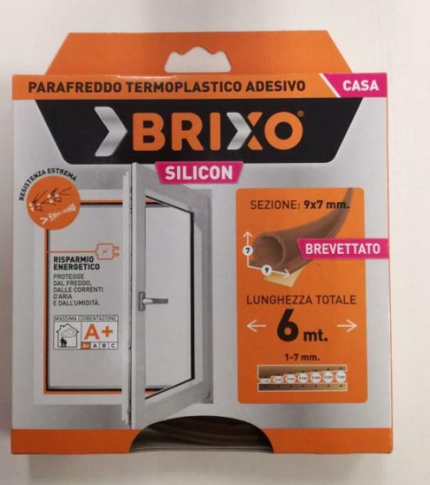 brixo brixio  parafreddo termoplastica adesivo marrone 6m 273024 - foto 1