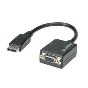 Adattatore displayport dp m a vga f 307582