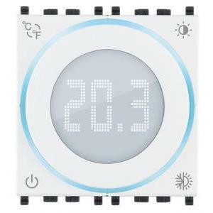 Termostato rotella connesso iot2m bianco 02973.b