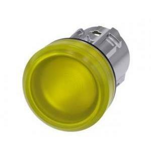 Indicatore luminoso giallo lente liscia 3su10516aa300aa0