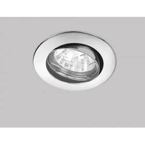 Nobile faretto incasso orientabile bianco attacco gu10 lampadina esclusa 4112/h/bi