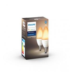 2 lampadine led white ambiance b39 e14 5,2w 2200-6500k 72635500