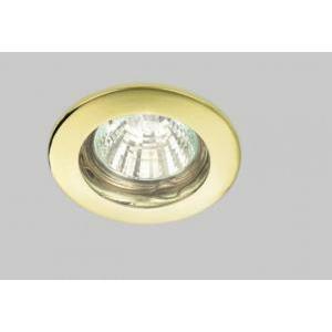 Nobile faretto incasso orientabile oro attacco gu10 lampadina esclusa 4112/h/gd