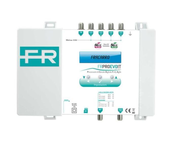 Centrale programmabile Fracarro FRPRO EVO IT con 5 ingressi 287531 01