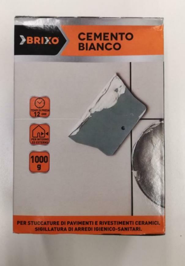 brixo brixio cemento bianco 1kg 365340 - foto 1