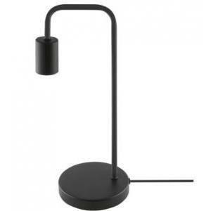 Lampada da tavolo pipe 1xe27 nero lampadina esclusa lum217102box1