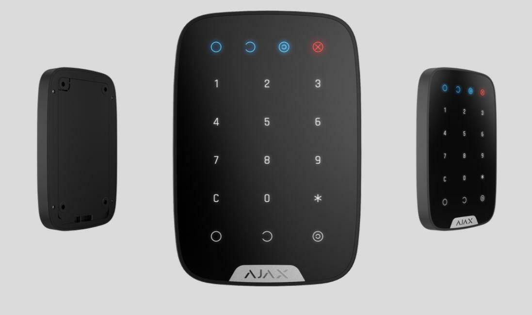 ajax ajax tastiera wireless e touch nera aj-keypad-b - 38248 - foto 1