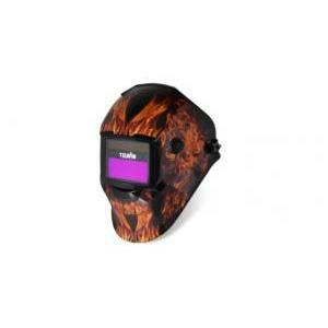 Maschera a caschetto per saldature stream flame mma-mig e tig 804235