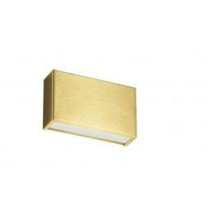 Linea light lampada da parete box led 8,5w 3000k ottone 9533