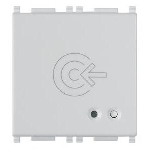 Fuoriporta nfc/rfid connesso iot plana silver 14462.sl