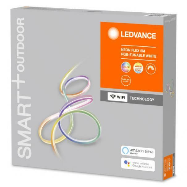 ledvance ledvance striscia smart+ wifi neon flex 5mt rgbw ip44 lum504806wf - foto 2