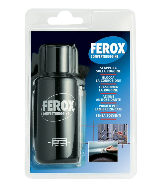 Convertitore di ruggine Arexons Ferox 95ml nero - W020399001 01