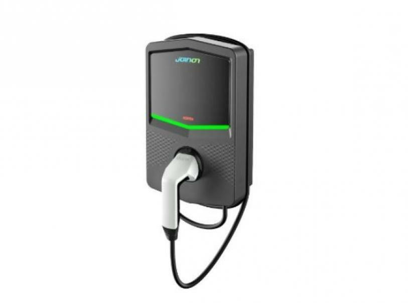 gewiss gewiss wallbox icon stazione di ricarica da parte autostart tipo 2 con cavo 7,4 kw ip55 gwj3012a - foto 1