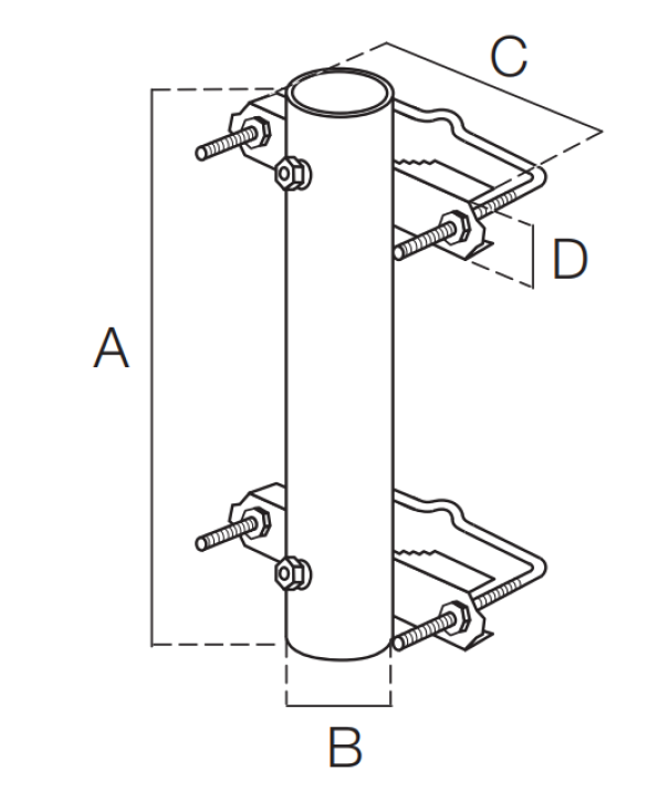 Giunto a tubo Dina Fava da 30cm - CA930 02