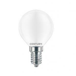 Lampadina sfera filamento led incanto saten 4w e14 3000k insh1g-041430