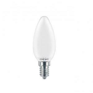 Lampadina filamento candela led incanto saten 6w e14 4000k insm1-061440