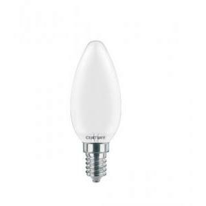 Lampadina filamento candela led incanto satinata 6w e14 6000k insm1-061460