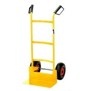 Carrello per casse sacchi fusti con ruote pneumatiche u090105003